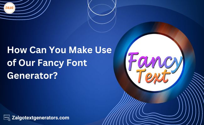 Fancy Fonts Generator